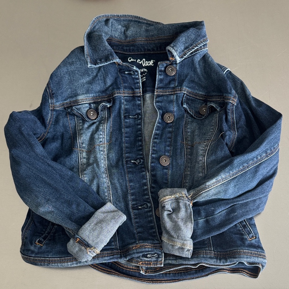 Cat & Jack Dark Blue Denim Jacket